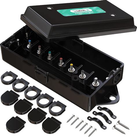 7 way junction boxes